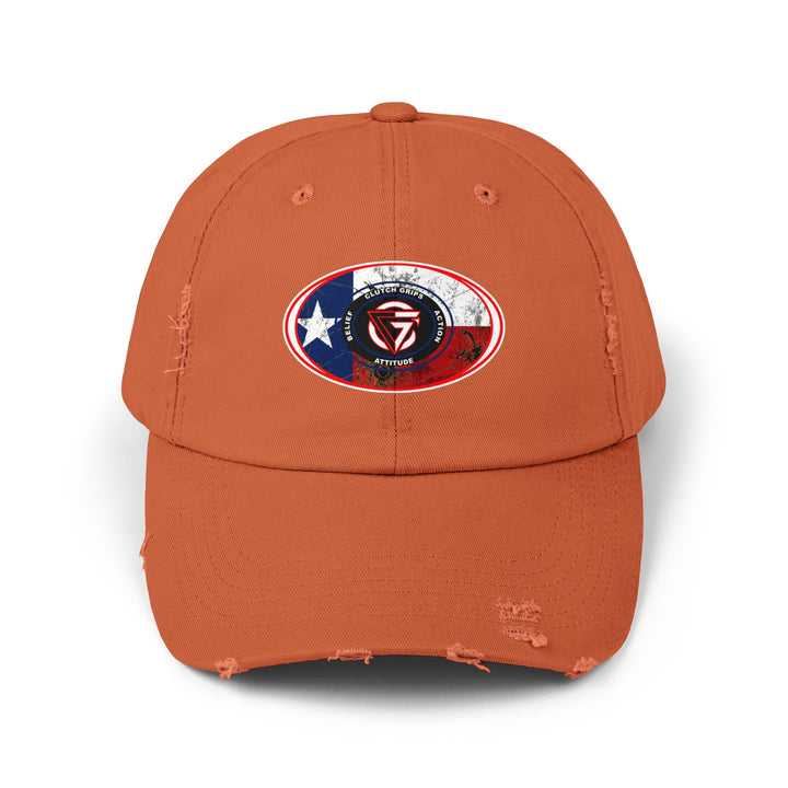 CG TEXAS FLAG LONE STAR OVAL CAP