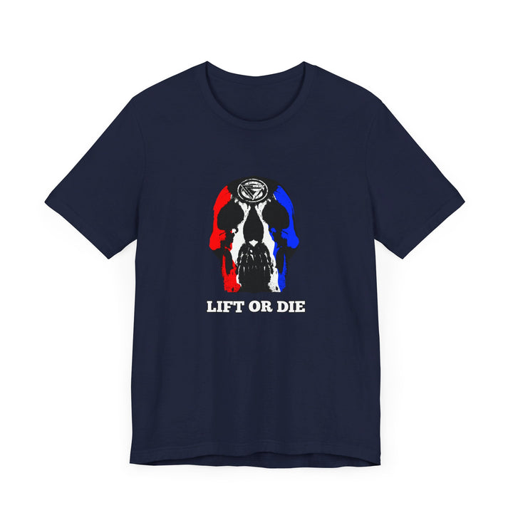 SKULLATOR RED WHITE BLUE /LIFT OR DIE