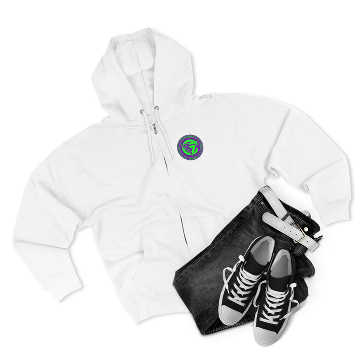 CG TIGER VS TIGER PURPLE GREEN /STAY SAVAGE ZIP UP