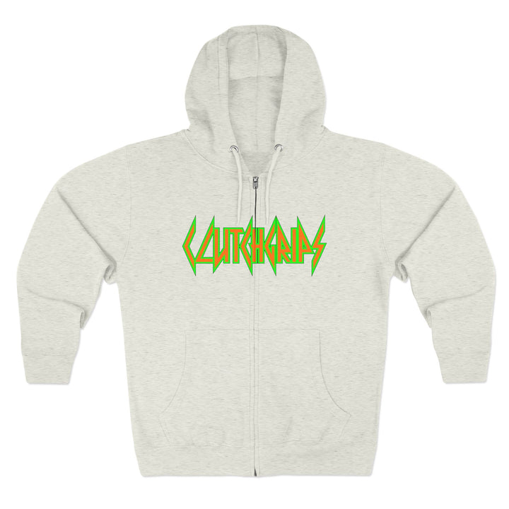 CG LIFT KICK ORANGE GREEN FADE/STAY SAVAGE ZIP UP