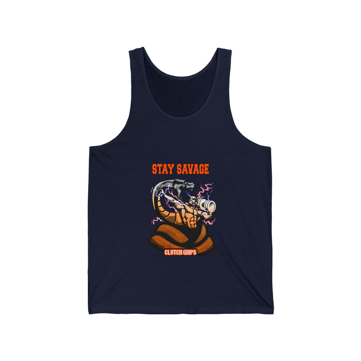 MAC VS SNAKE TANK ORANGE WHITE /STAY SAVAGE