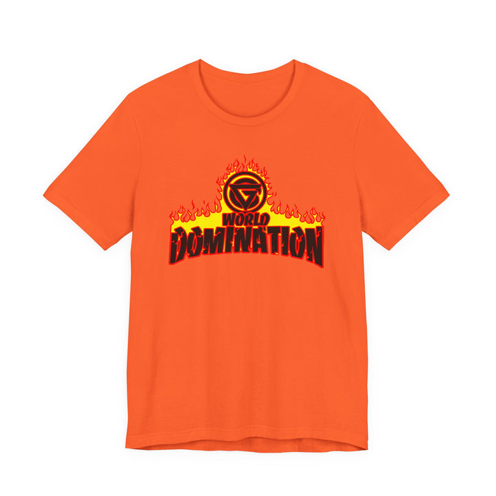 CG RED BLACK YELLOW WORLD DOMINATION