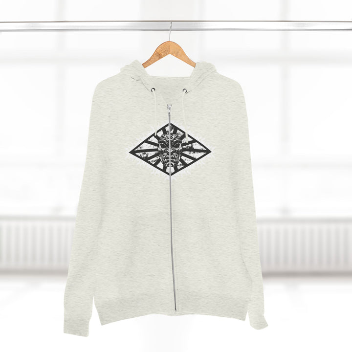 SAMURAI MASTER TRAINER BLACK WHITE /LIFT OR DIE ZIP UP