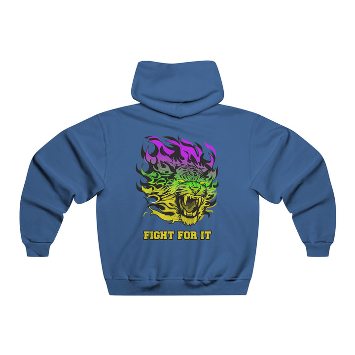 TIGER FLAME PURPLE GREEN YELLOW /FIGHT FOR IT