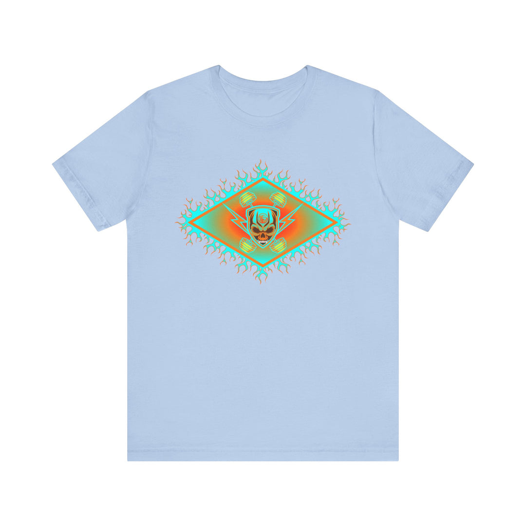 CG DIAMOND SKULLATOR MIAMI AQUA ORANGE DBL BELL