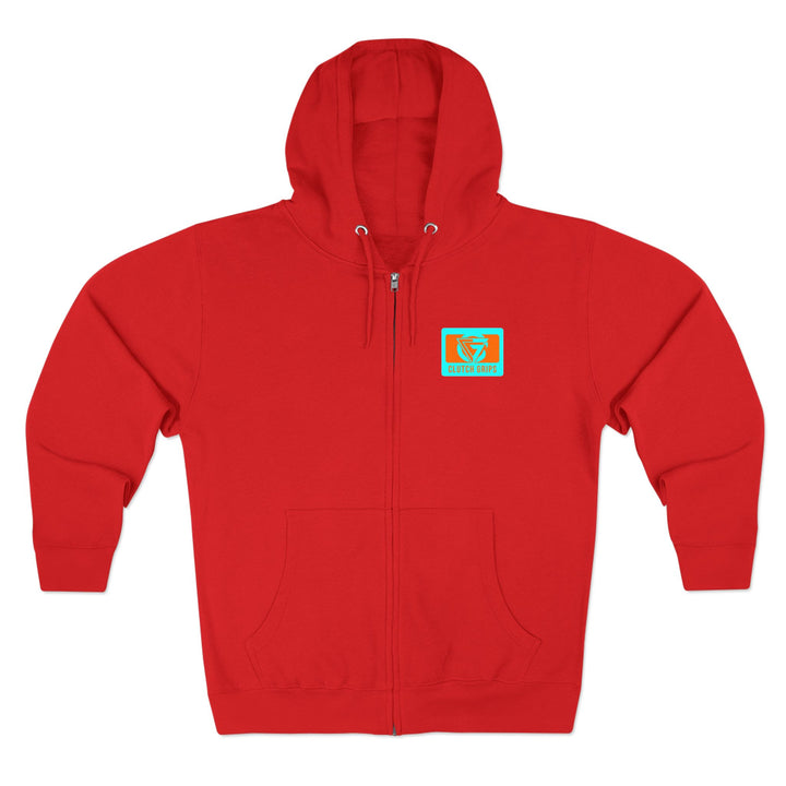 CG CONFIDENCE MAN ORANGE AQUA /CONQUER ZIP UP