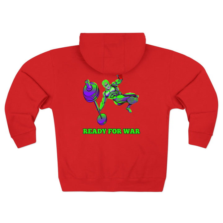 CG MAC JUMP PURPLE GREEN/READY FOR WAR ZIP UP