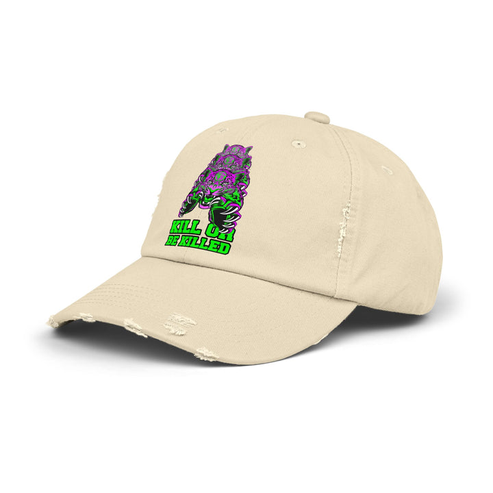 CG LEAPOARD PURPLE GREEN /KILL OR BE KILLED CAP