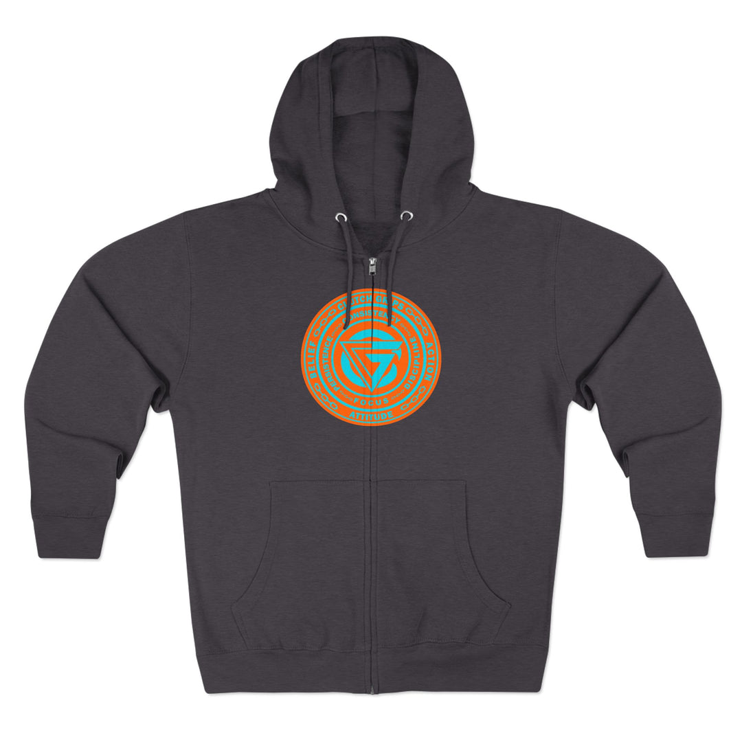CG COLISEUM MAC VS LION MIAMI COLORS /DOMINATE ZIP UP