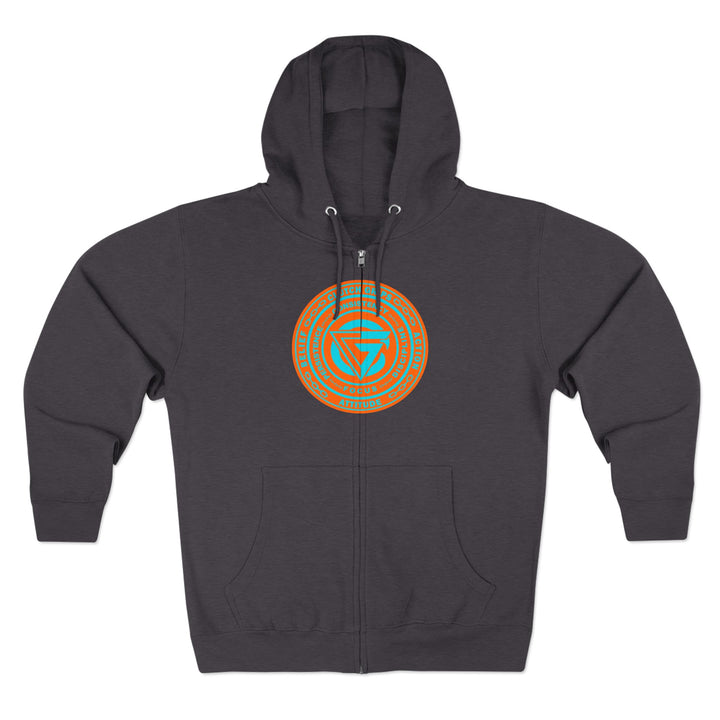 CG COLISEUM MAC VS LION MIAMI COLORS /DOMINATE ZIP UP