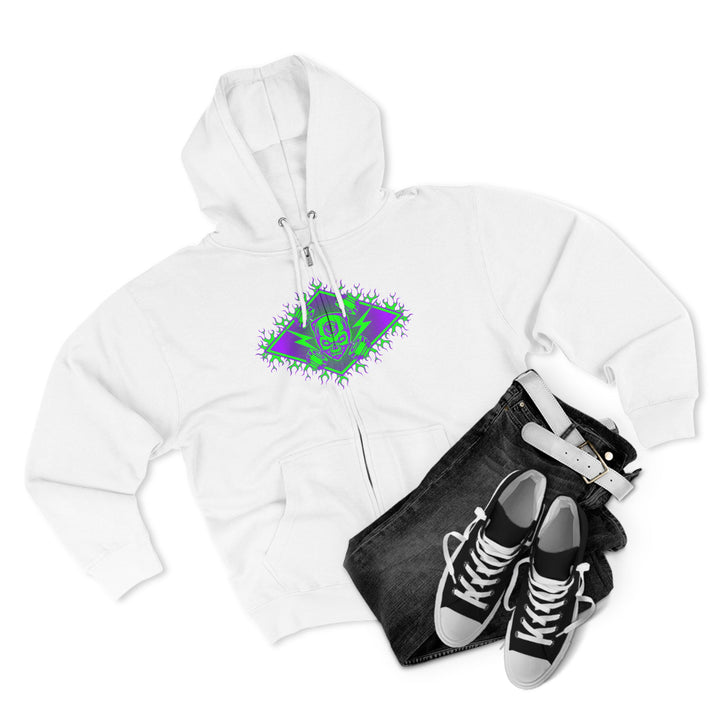 CG SERPENT SLAYER PURPLE GREEN /CONQUER ZIP UP
