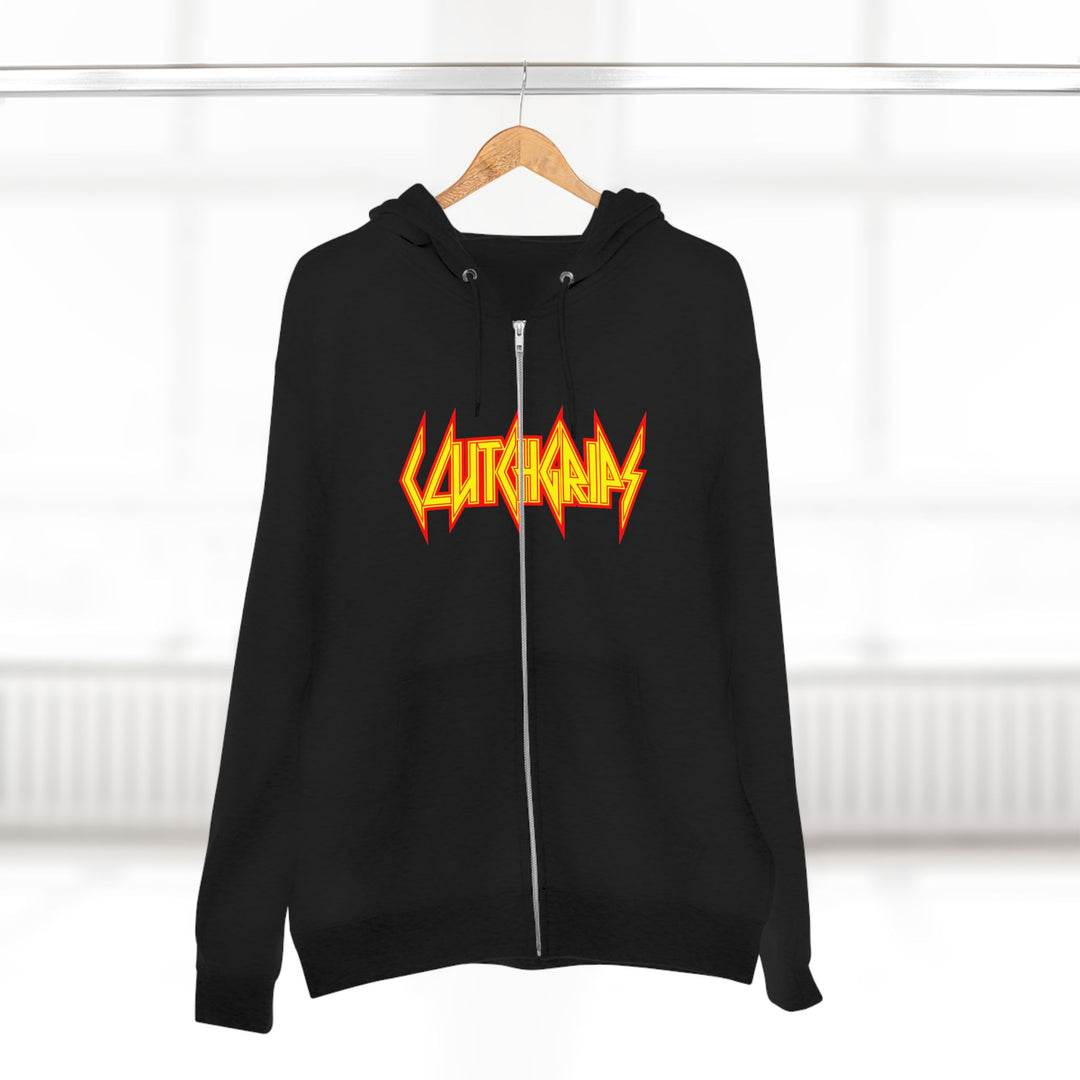 CG ANGRY DOG GOLD RED /LIFT OR DIE ZIP UP