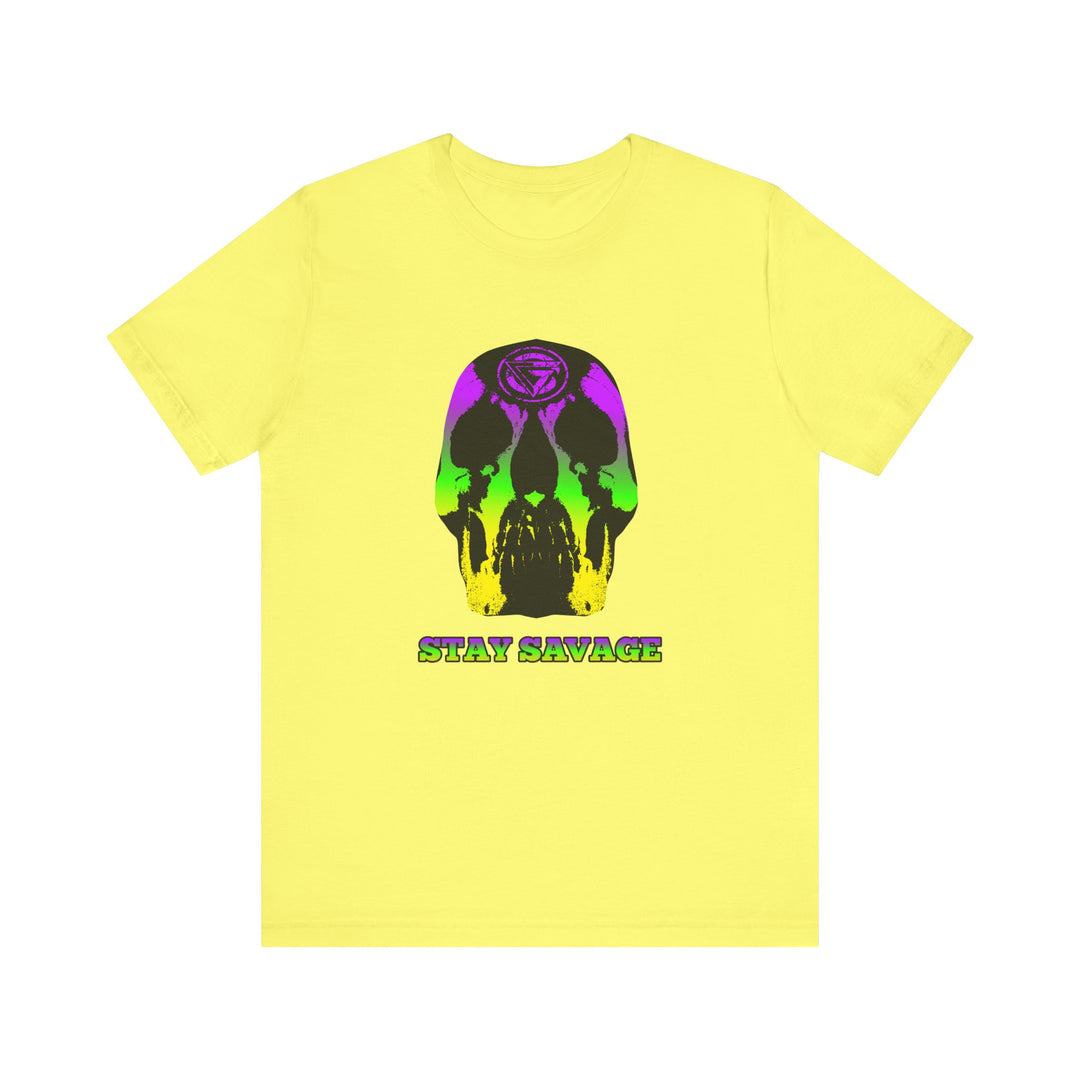 SKULLATOR YELLOW GREEN PURPLE /STAY SAVAGE