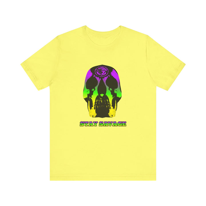 SKULLATOR YELLOW GREEN PURPLE /STAY SAVAGE
