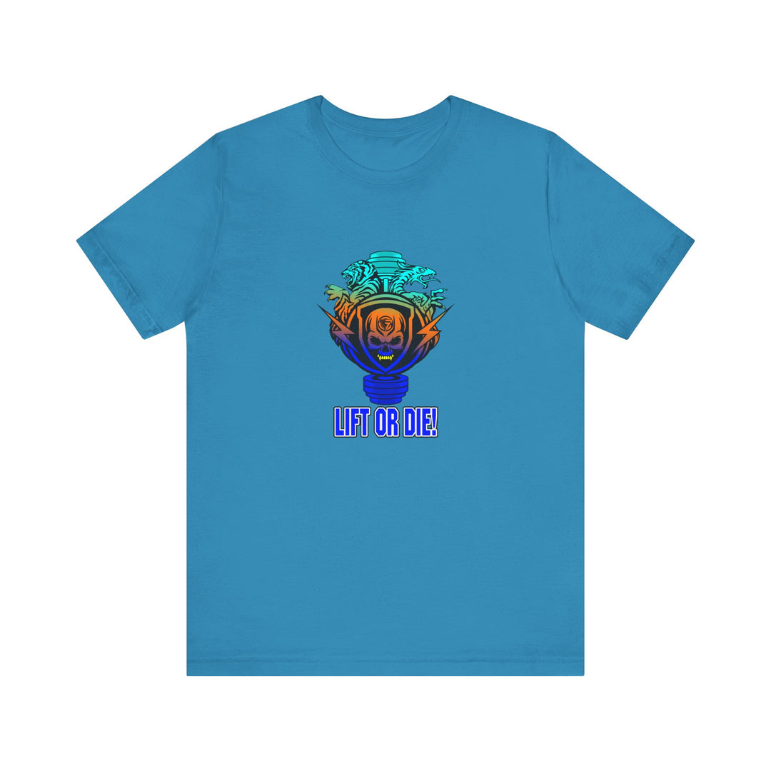 TIGER BELL VS DRAGON BLUE ORANGE AQUA/LIFT OR DIE