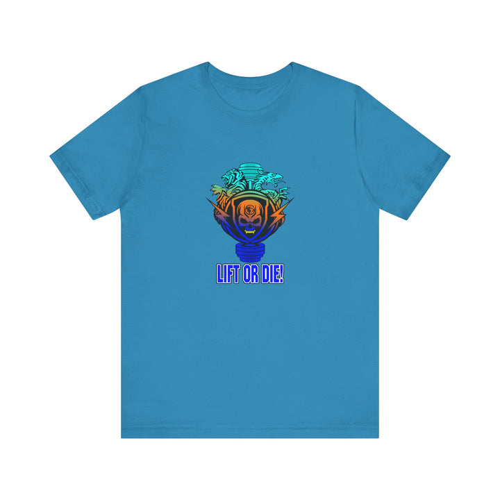 TIGER BELL VS DRAGON BLUE ORANGE AQUA/LIFT OR DIE