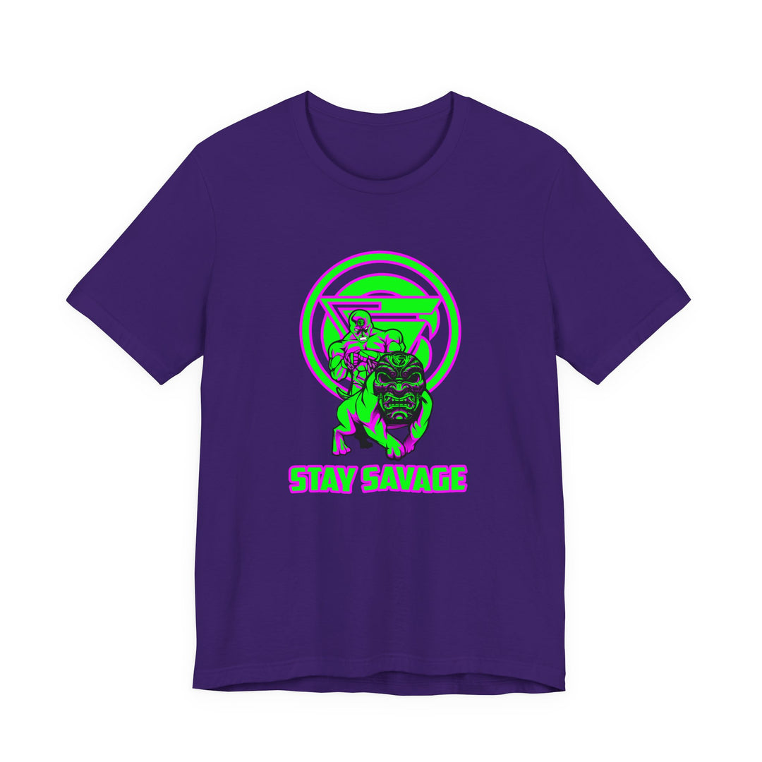 CG ANGRY DOG PURPLE GREEN /STAY SAVAGE
