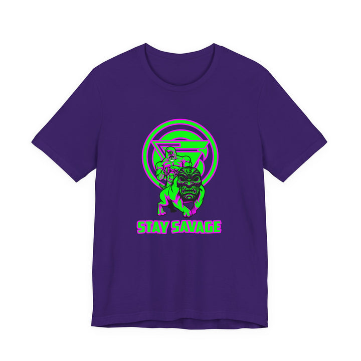 CG ANGRY DOG PURPLE GREEN /STAY SAVAGE