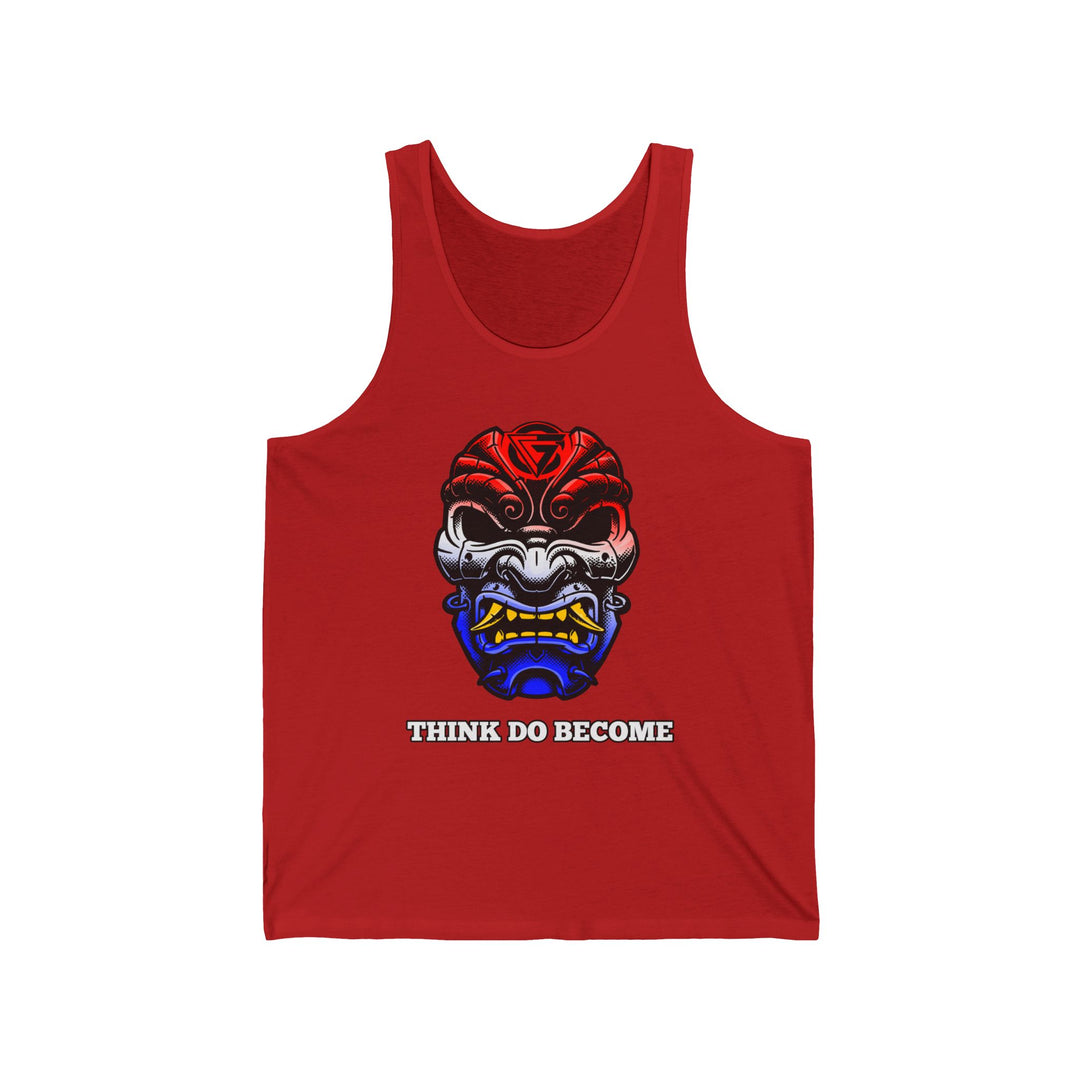 SAMURAI-MAC RED WHITE BLUE FADE /THINK DO BECOME