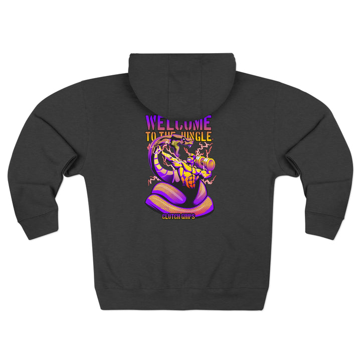 MAC VS SNAKE PURPLE GOLD /WELCOME TO THE JUNGLE ZIP UP