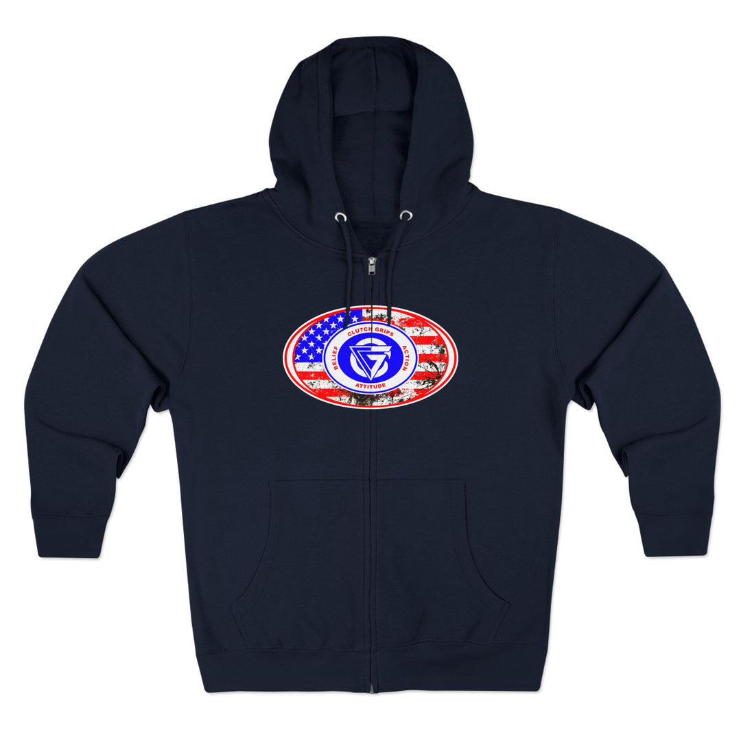 CG ANGRY DG USA BULLET PROOF /LIFT OR DIE ZIP UP