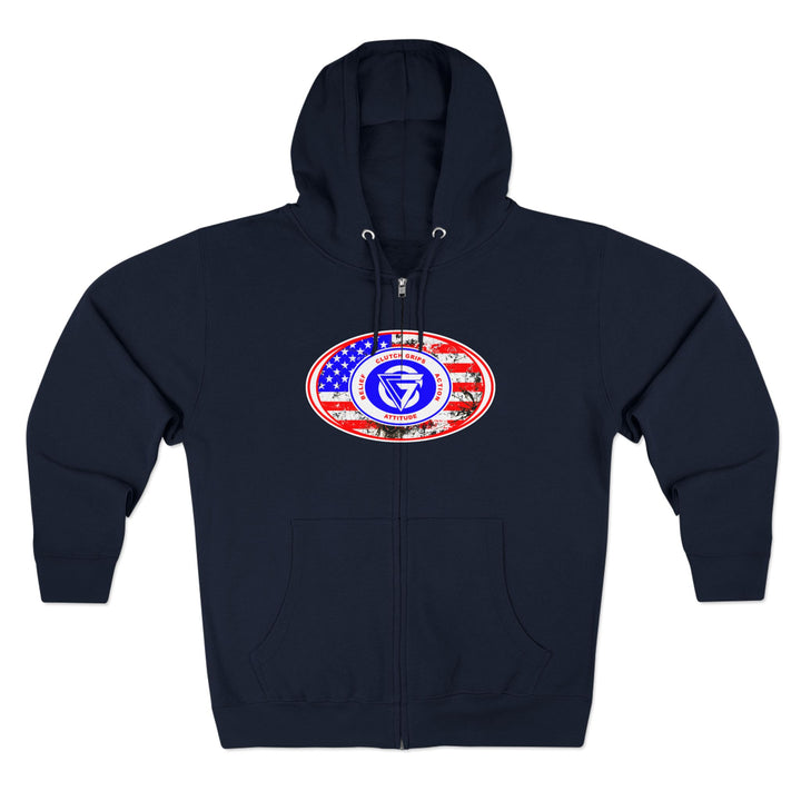 CG ANGRY DG USA BULLET PROOF /LIFT OR DIE ZIP UP