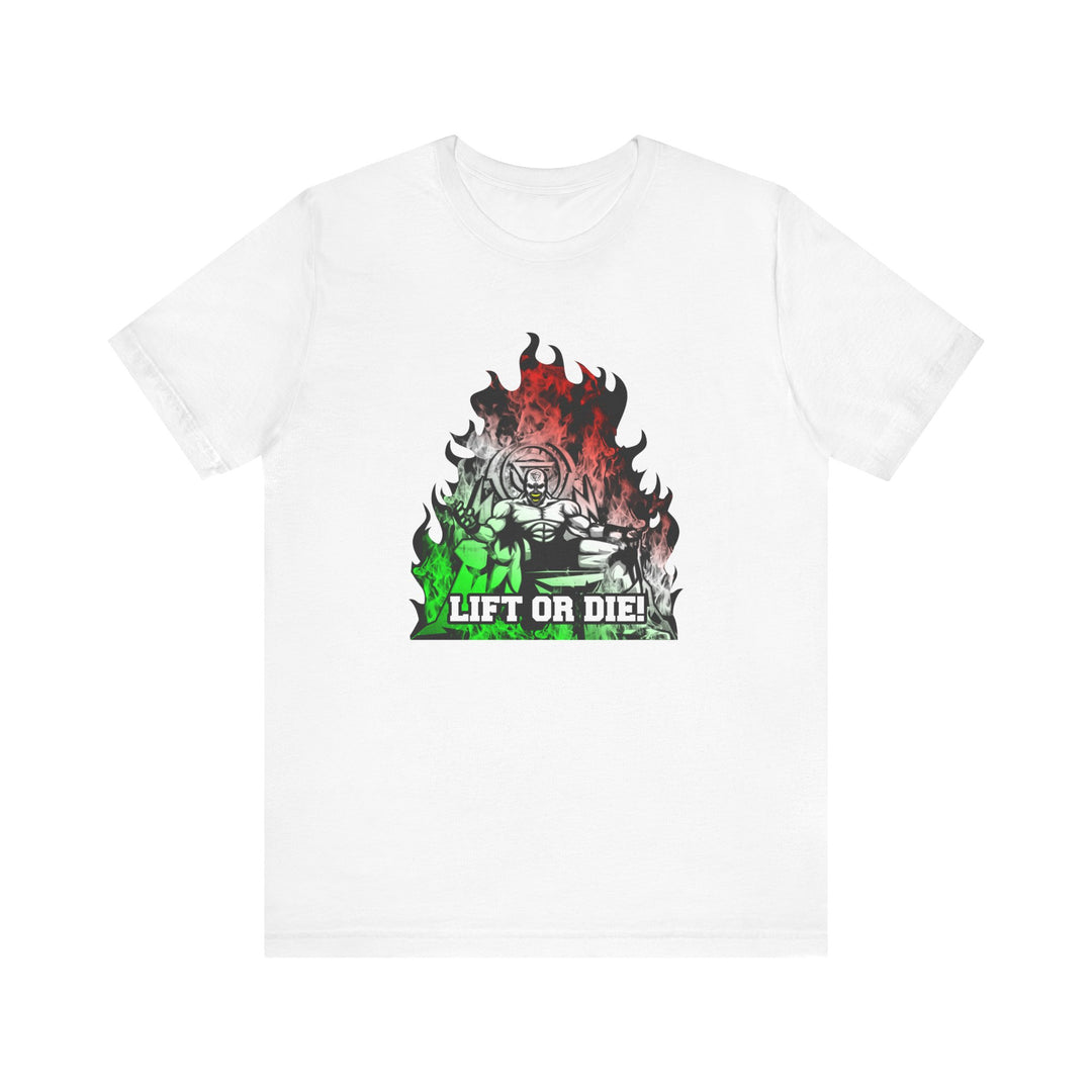 CG MAC CHAIR FLAME RED WHITE GREEN FADE/LIFT OR DIE