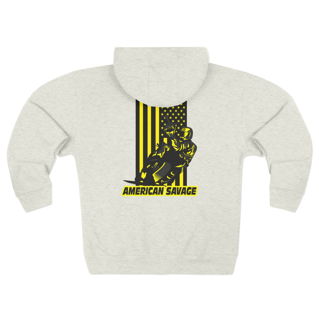 CG EZ RIDER YELLOW BLACK /AMERICAN SAVAGE ZIP UP