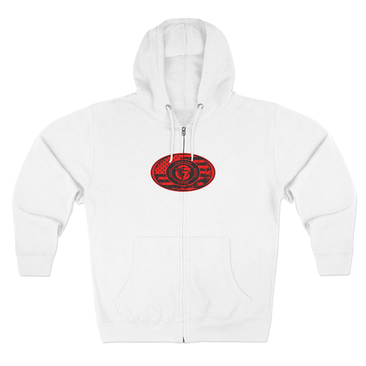 CG OUTLAW RED BLACK /DONT BE A BITCH ZIP UP