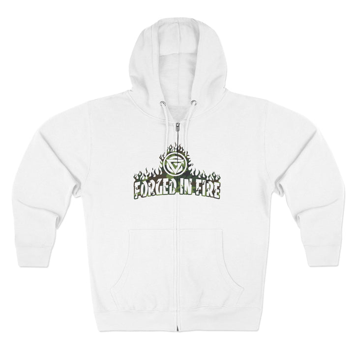 CG SGL SKULL DRAGON TIGER BELL FOREST CAMO/STAY SAVAGE ZIP UP