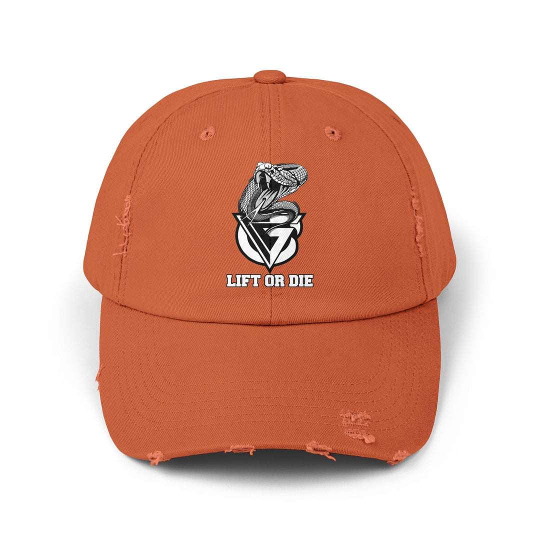 CG LOGO W/SNAKE LIFT OR DIE/CAP