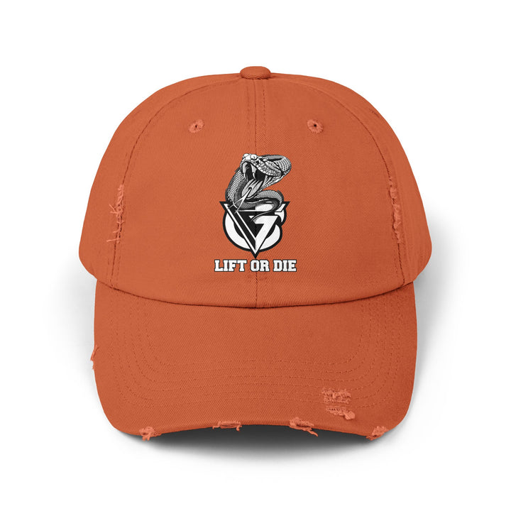 CG LOGO W/SNAKE LIFT OR DIE/CAP