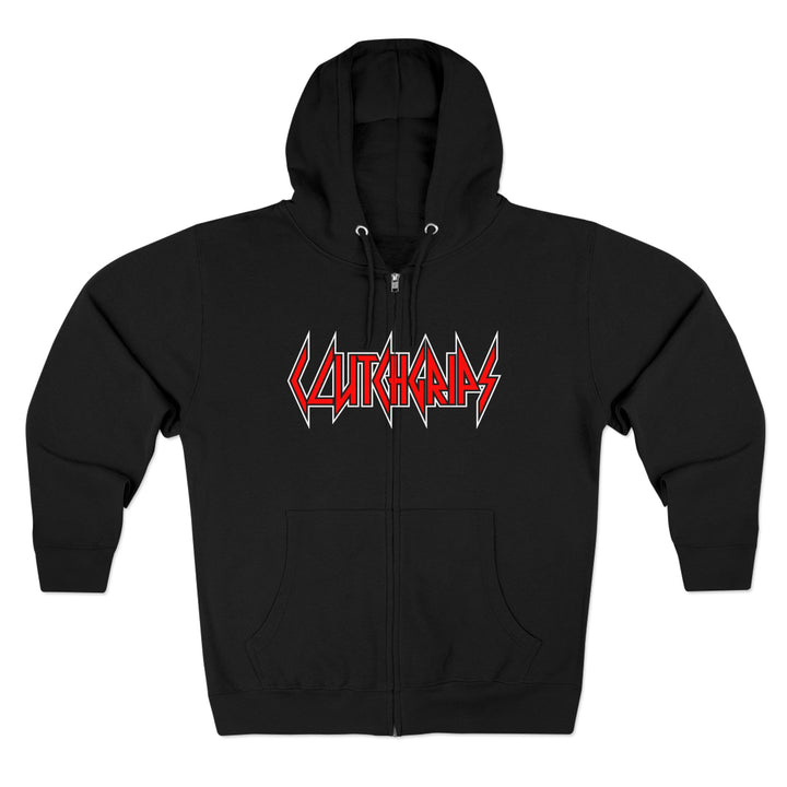CG  NAVY SEAL TRIBUTE  RIP RED BLACK /WELCOME TO THE JUNGLE ZIP UP