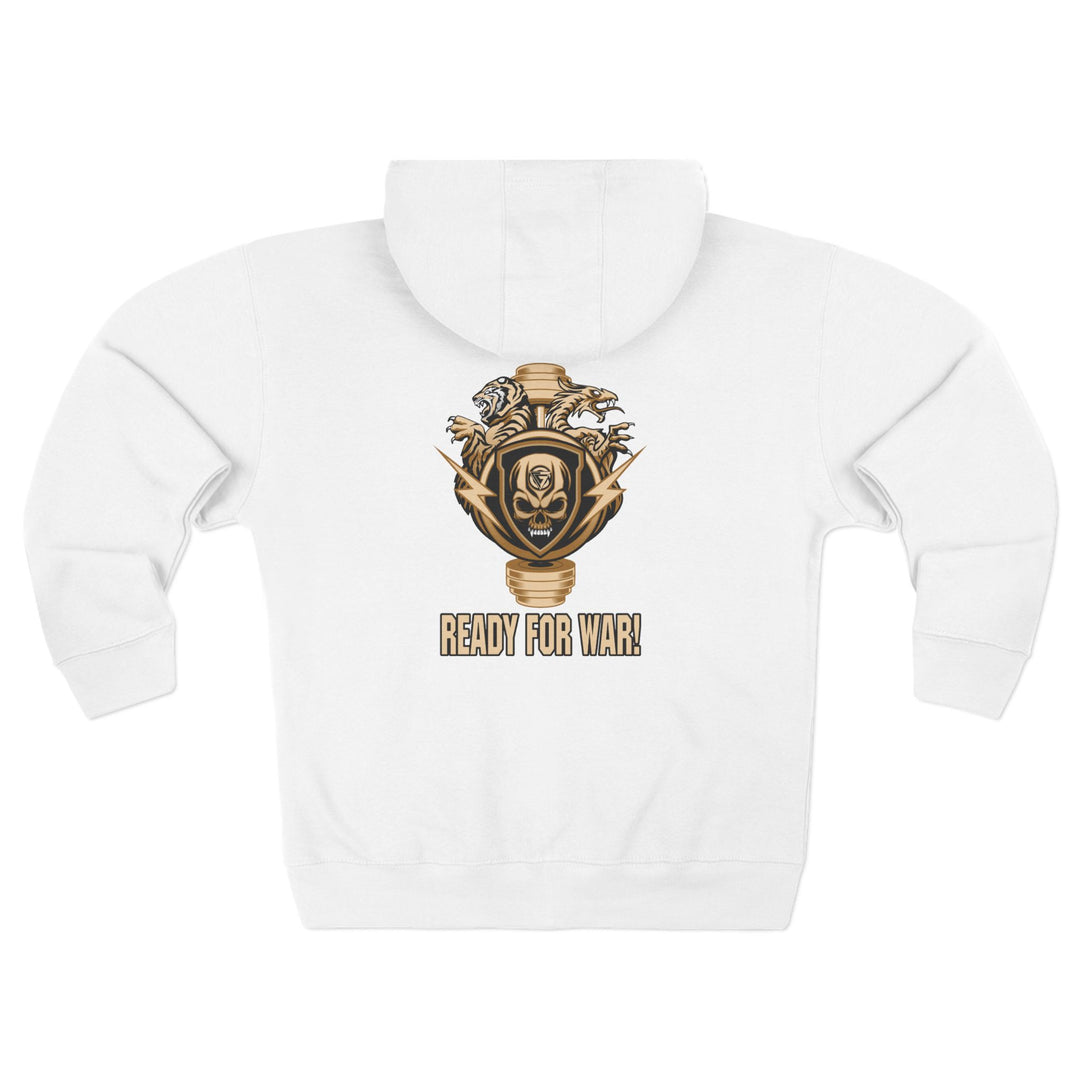 CG SGL SKULL BELL DESRT SAND/READY FOR WAR ZIP UP