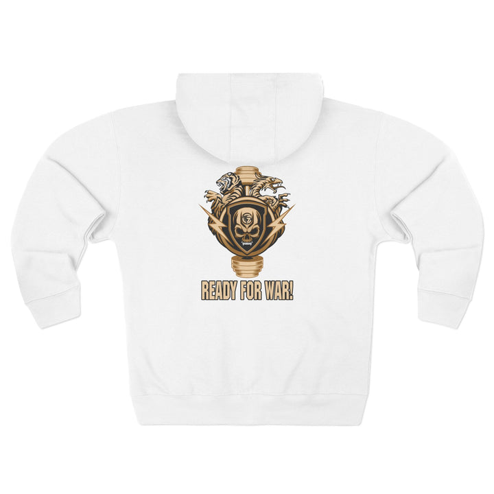 CG SGL SKULL BELL DESRT SAND/READY FOR WAR ZIP UP