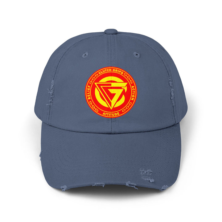 CG ORANGE RED LOGO CAP