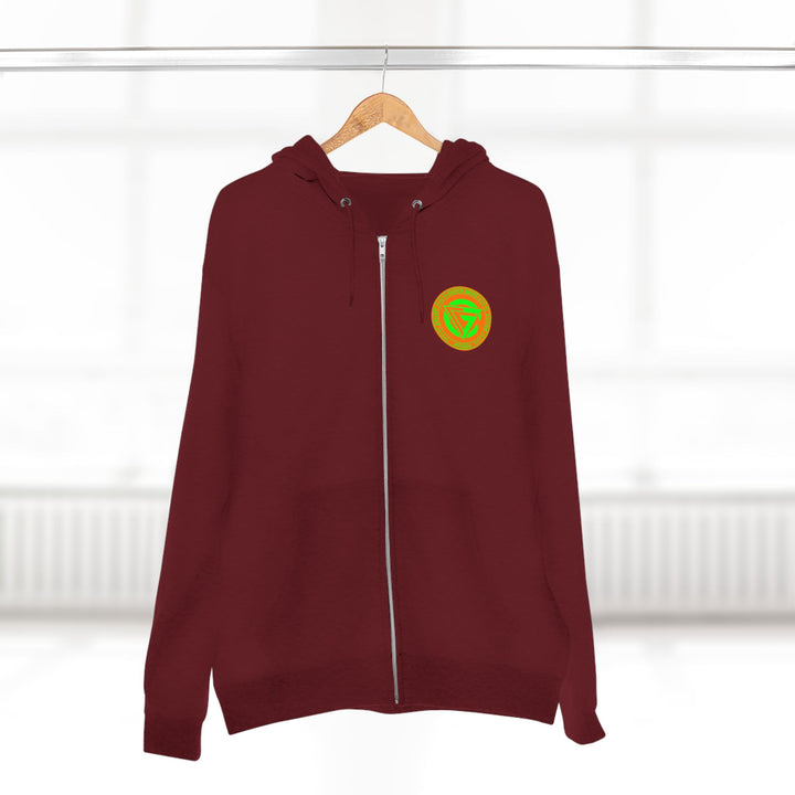 SPARTAN LIFT ORANGE GREEN  /STAY SAVAGE ZIP UP