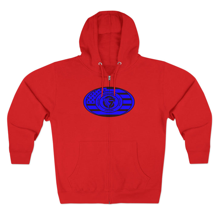 MAC WICK LIFT BLUE CG FLAG /LIFT OR DIE ZIP UP