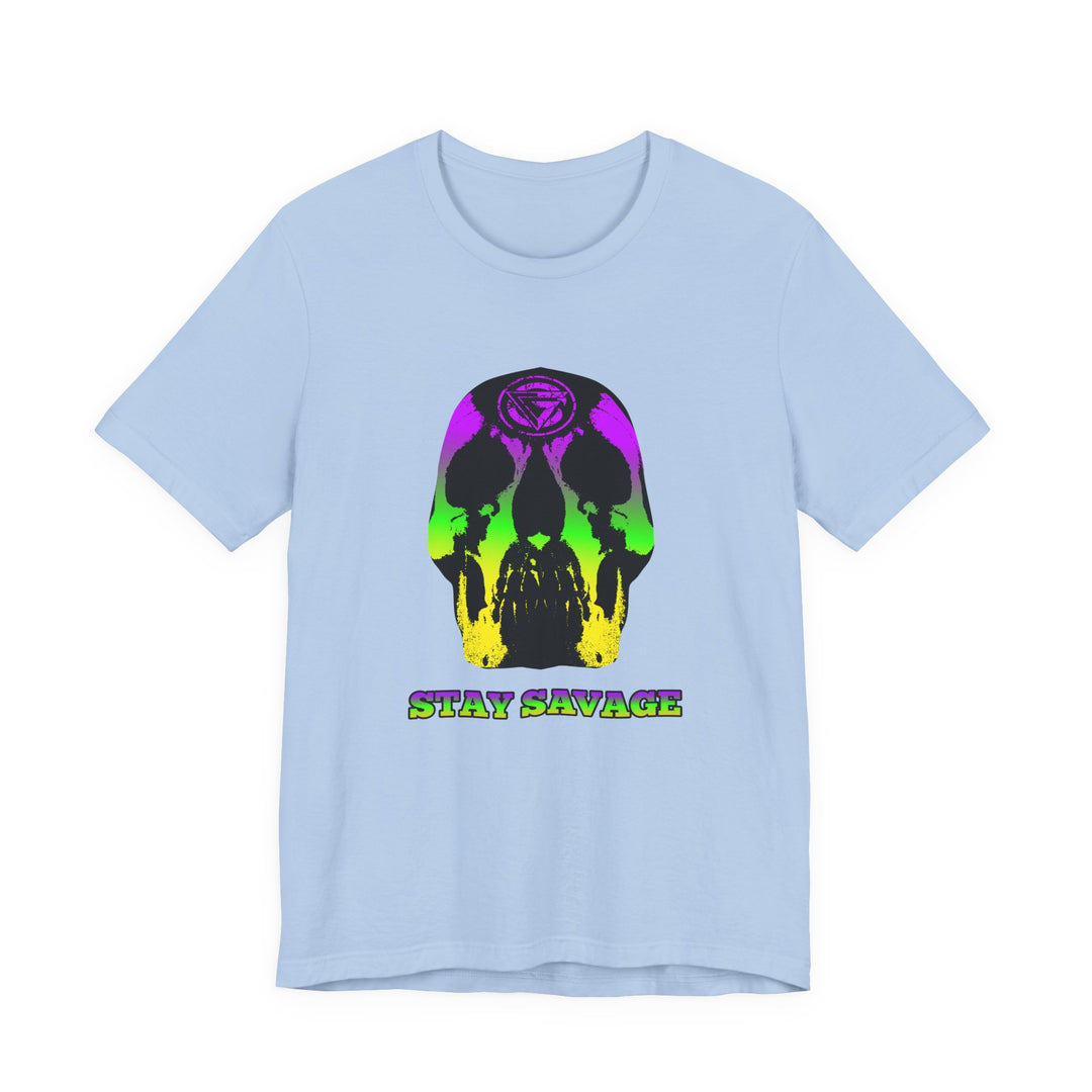 SKULLATOR YELLOW GREEN PURPLE /STAY SAVAGE