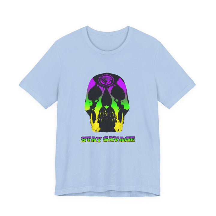 SKULLATOR YELLOW GREEN PURPLE /STAY SAVAGE