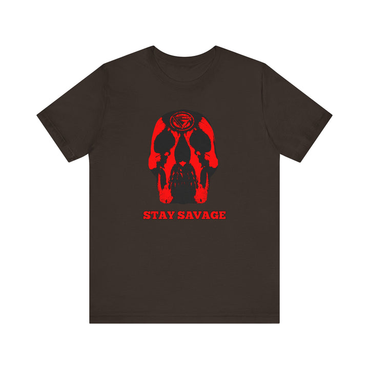 SKULLATOR RED BLACK /STAY SAVAGE