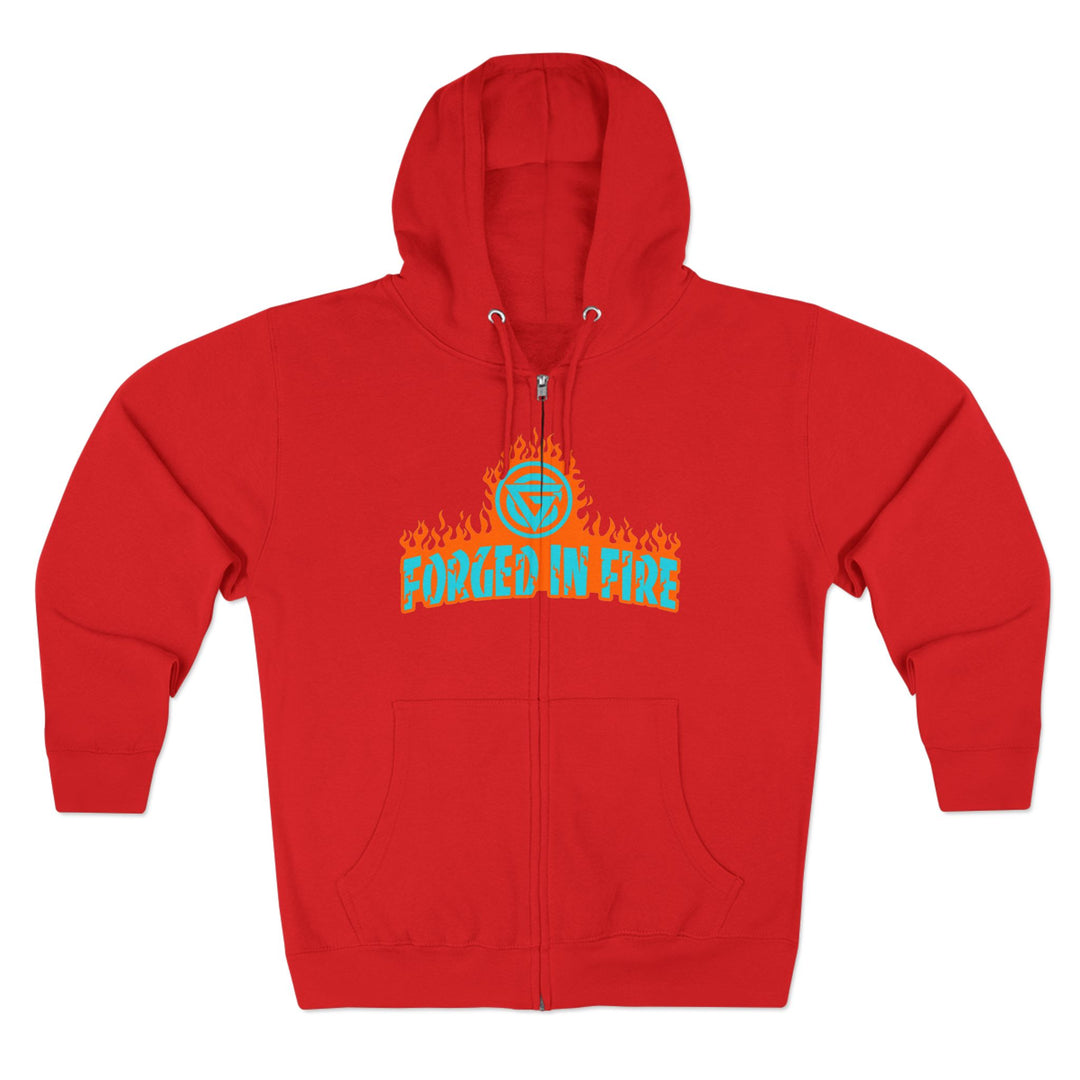CG SERPENT SLAYER RED MIAMI COLORS /CONQUER ZIP UP