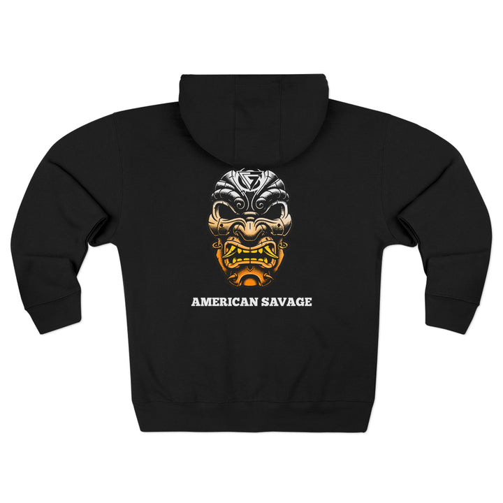 SAMURAI MAC ORANGE WHITE/AMERICAN SAVAGE ZIP UP