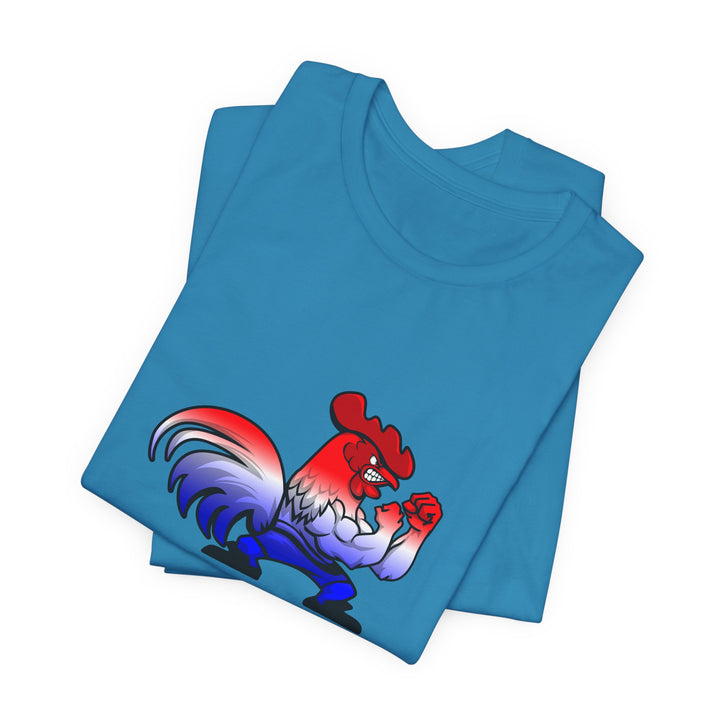 CG ANGRY ROOSTER RED WHITE BLUE FADE/CONQUER
