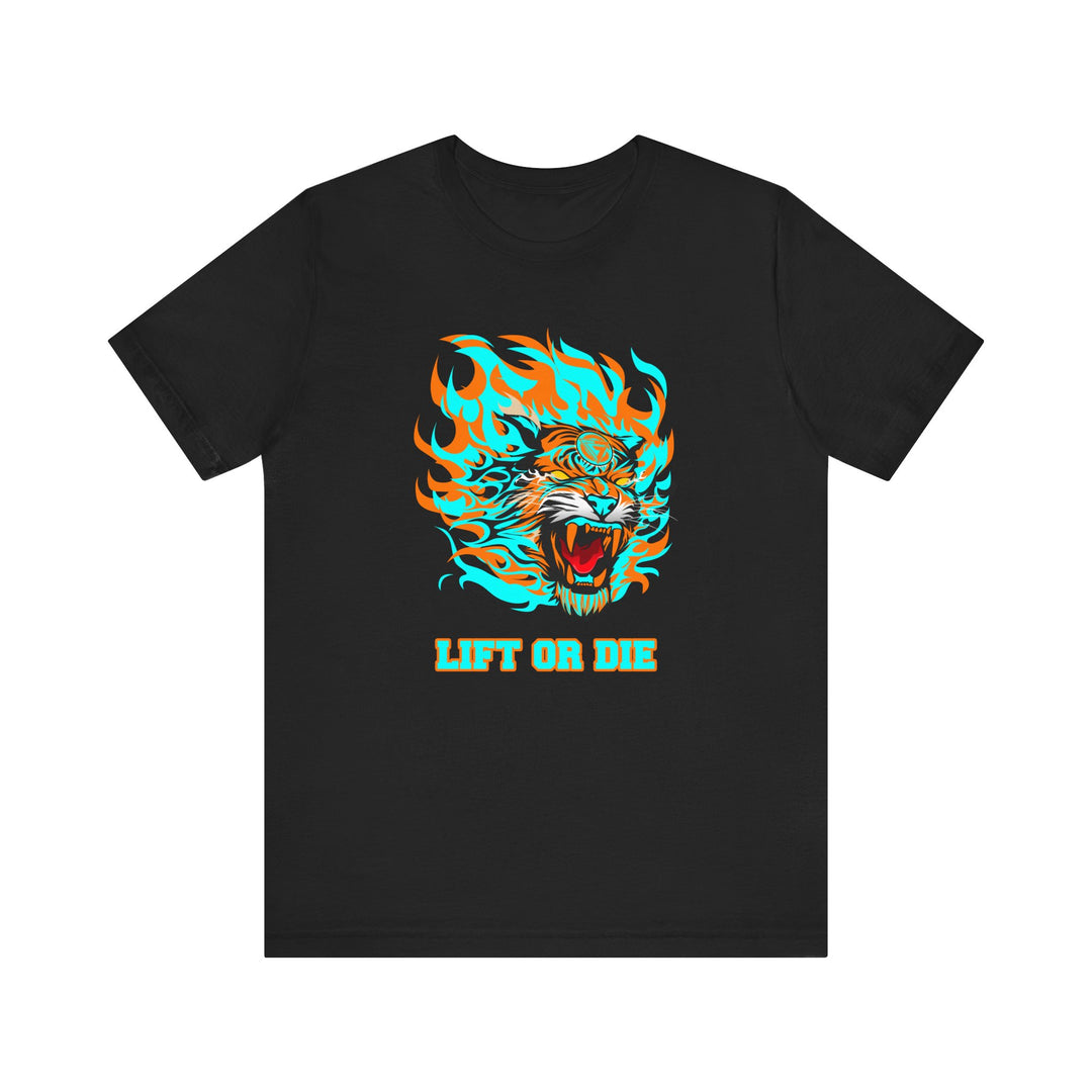 TIGER FLAME MIAMI AQUA ORANGE /LIFT OR DIE