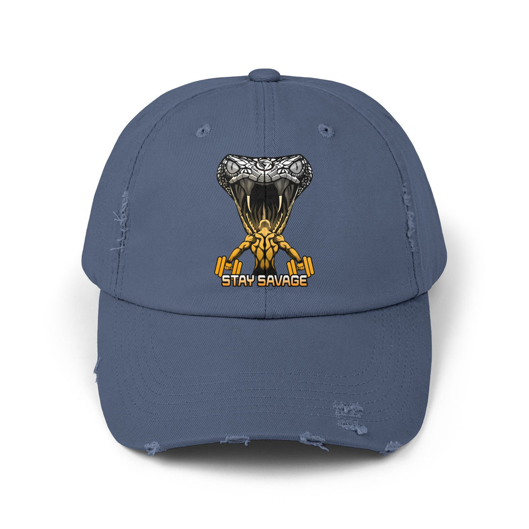 MAN VS VIPER ORANGE WHITE FADE /STAY SAVAGE CAP