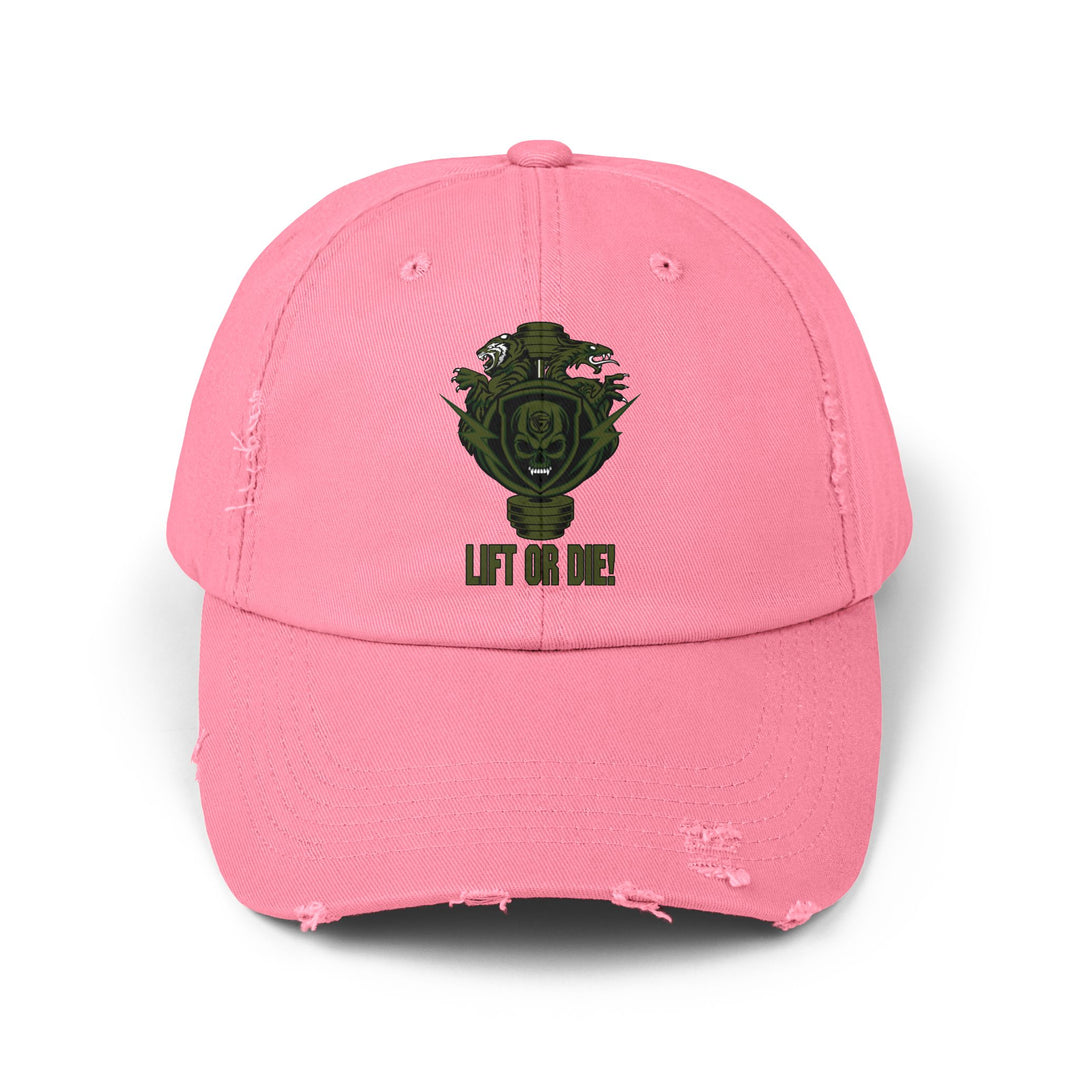 CG DRAGON & TIGER BELL MILITARY GREEN/LIFT OR DIE CAP