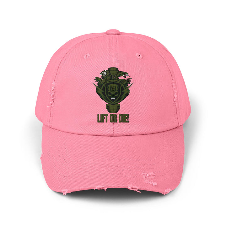 CG DRAGON & TIGER BELL MILITARY GREEN/LIFT OR DIE CAP