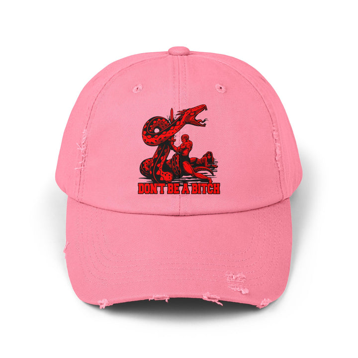 SERPENT SLAYER RED BLACK/DONT BE A BITCH CAP