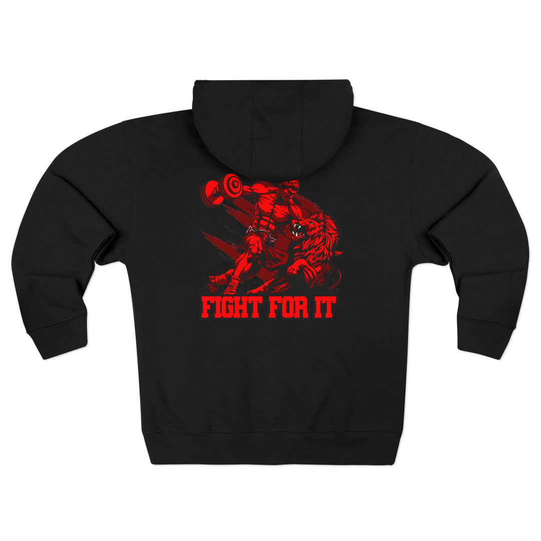 CG COLISEUM MAC RED /FIGHT FOR IT ZIP UP